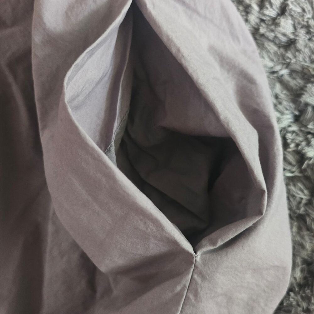 J. Crew Cotton Blend Purple Puffy Skirt with pockets Size 0 - Picture 3 of 3